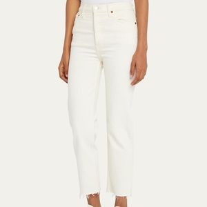 Re/Done Jeans Highrise Stovepipe